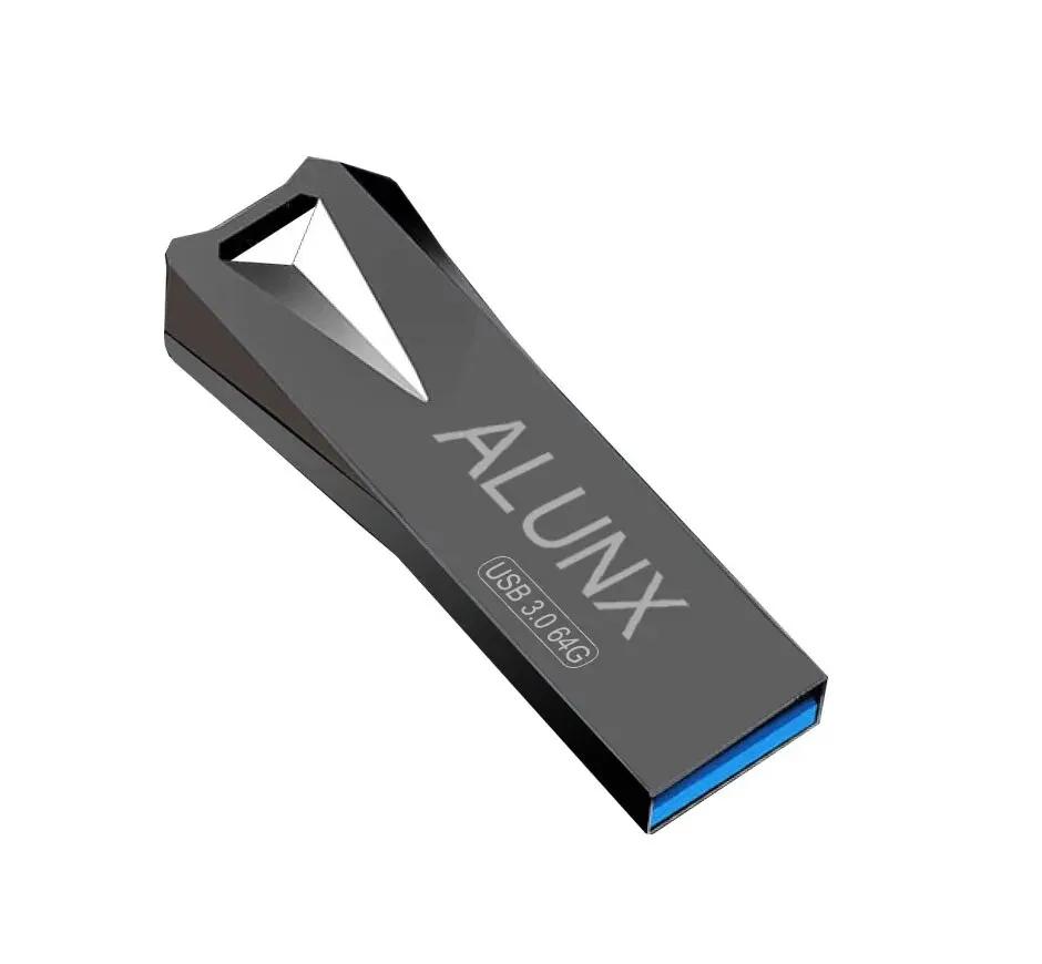 ALUNX USB 3.0 ̺ ޸ ƽ, ݼ USB ÷ ̺, 128Gb  ̺, 64 Gb, 8Gb, 16 Gb, 32Gb, 4 Gb
